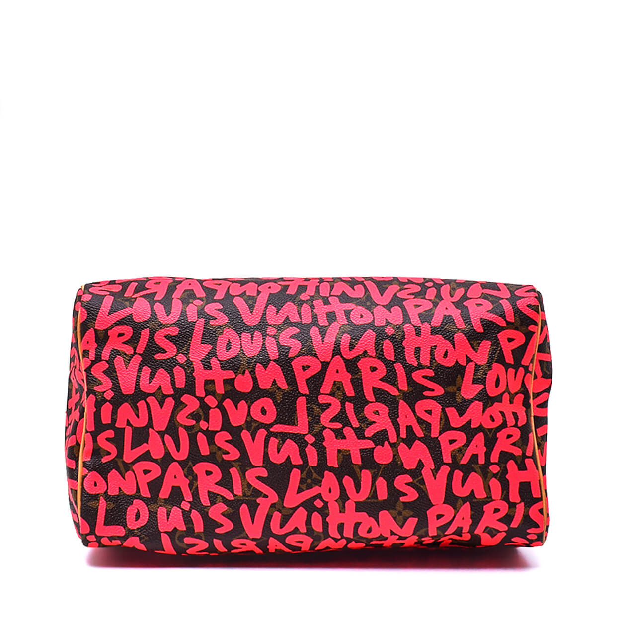 Louis Vuitton-Stephen Sprouse Pink Monogram Graffiti Coated Canvas Speedy 30